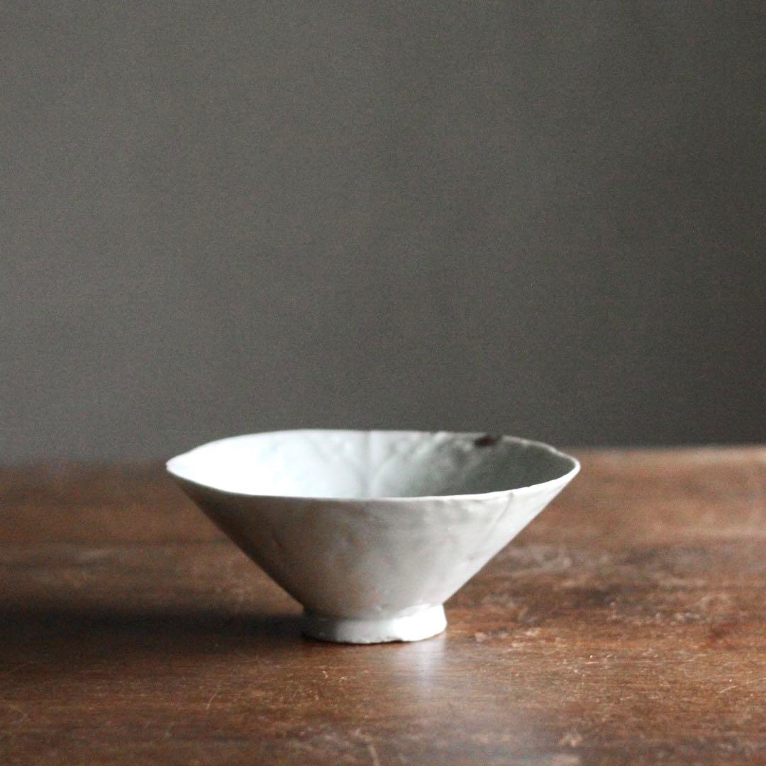 古伊万里 白磁 陽刻 茶碗 茶道具 古美術 古道具 アンティーク