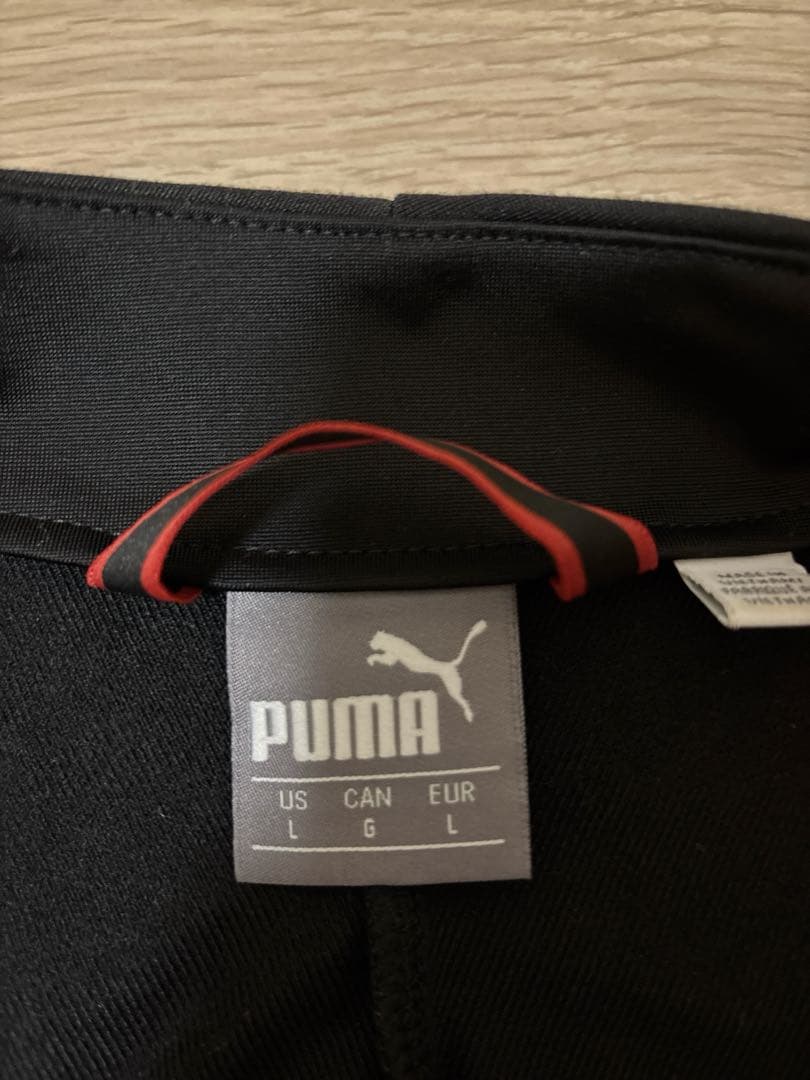 Puma Ferrari ジャージ上下セット 黒/赤　L