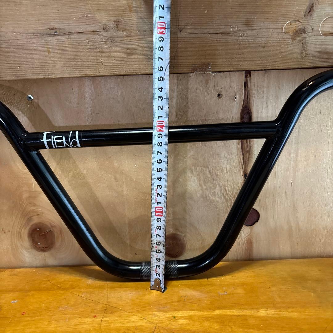 Fiend Team Bar 9.25” BMX ハンドル クロモリ ブラック