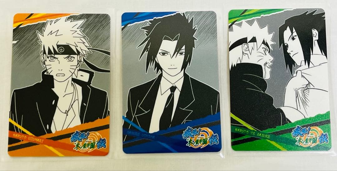 カードグミだってばよ 宿命の再会 木の葉学園 ナルト サスケ カカシ イタチ