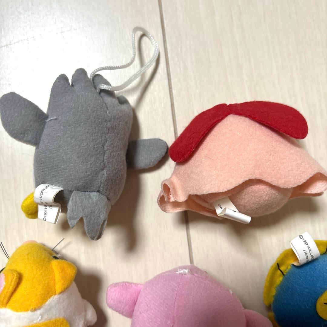 カービィフレンズ　マスコット　5種セット　1998年