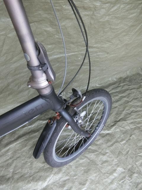 171：tern 折りたたみ自転車　ジャンク　引取限定：埼玉県所沢市