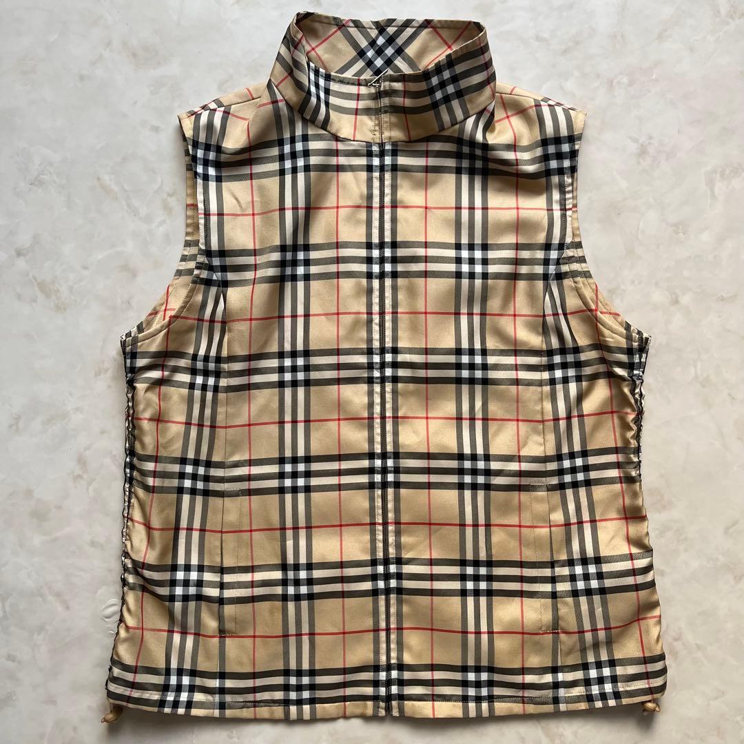 【極美品】BURBERRY GOLFノバチェック ベスト　L