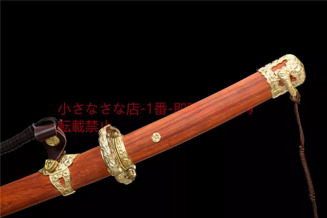 模様鋼【桜太刀】武具　刀装具　日本刀　模造刀 居合刀 肋差