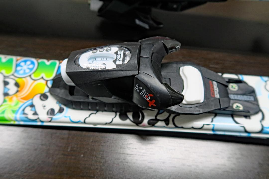 スワロー キッズ Jr. スキー板 90cm パンダ ビンディング 2点セット