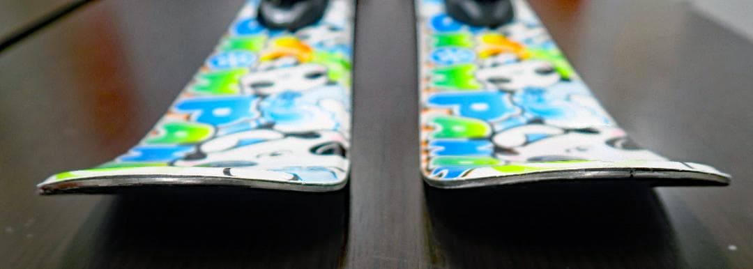 スワロー キッズ Jr. スキー板 90cm パンダ ビンディング 2点セット