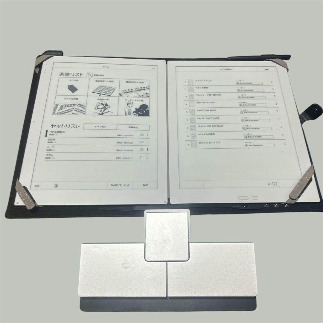 ア*ア様 GVIDO (グイド)2画面電子楽譜＆フットスイッチ　コーラスカバー付