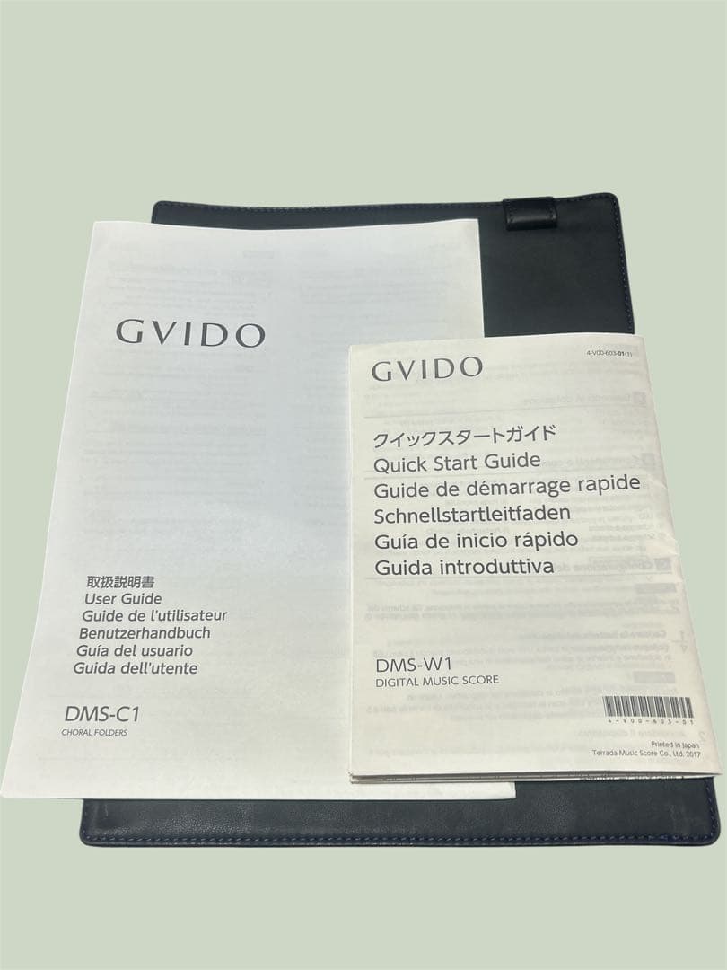 ア*ア様 GVIDO (グイド)2画面電子楽譜＆フットスイッチ　コーラスカバー付