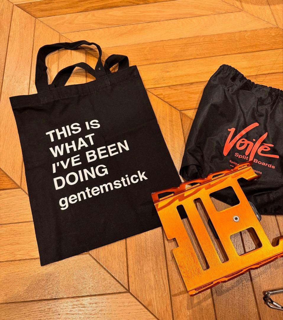 Voile スプリットボード　クランポン　オレンジ（gentem袋おまけ）