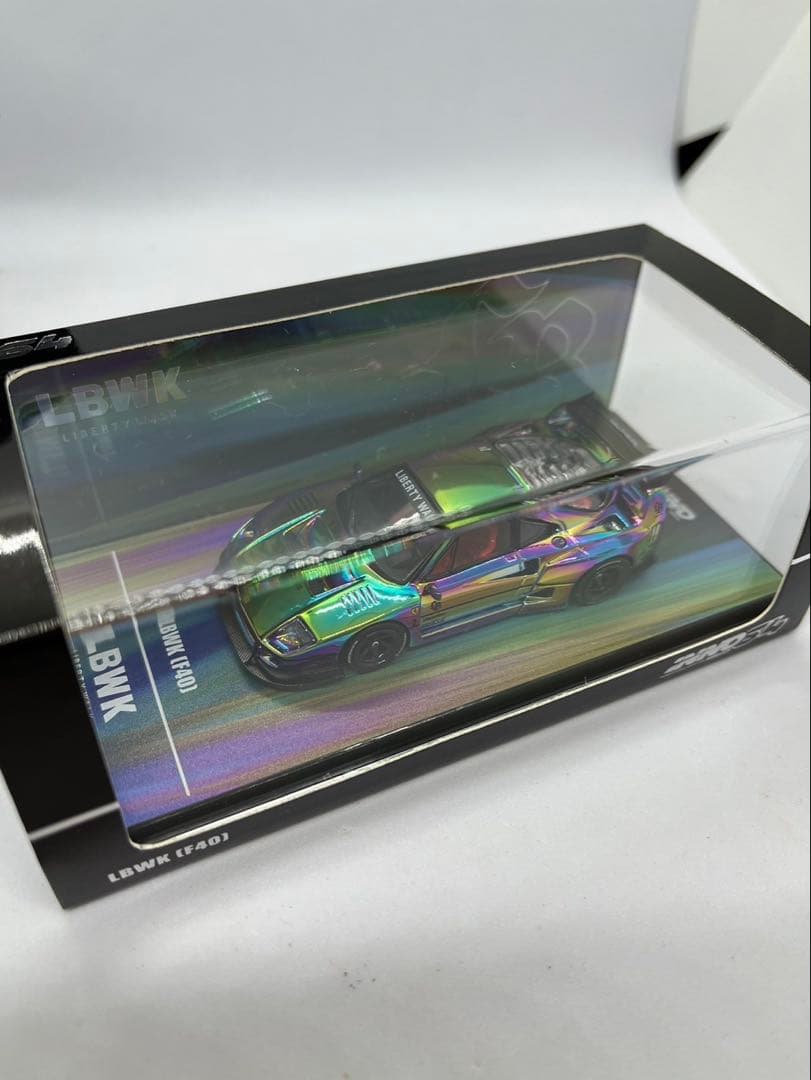 INNO MODEL(イノモデル)　LBWK　F40クローム チェイス