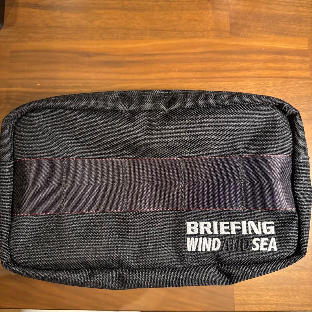 【新品未使用】BREAFING WINDANDSEA ダブルジップ　ポーチ