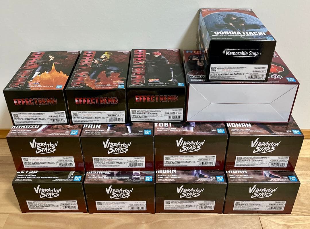 NARUTO 暁　フィギュア　コンプリート&イタチセット　合計13点