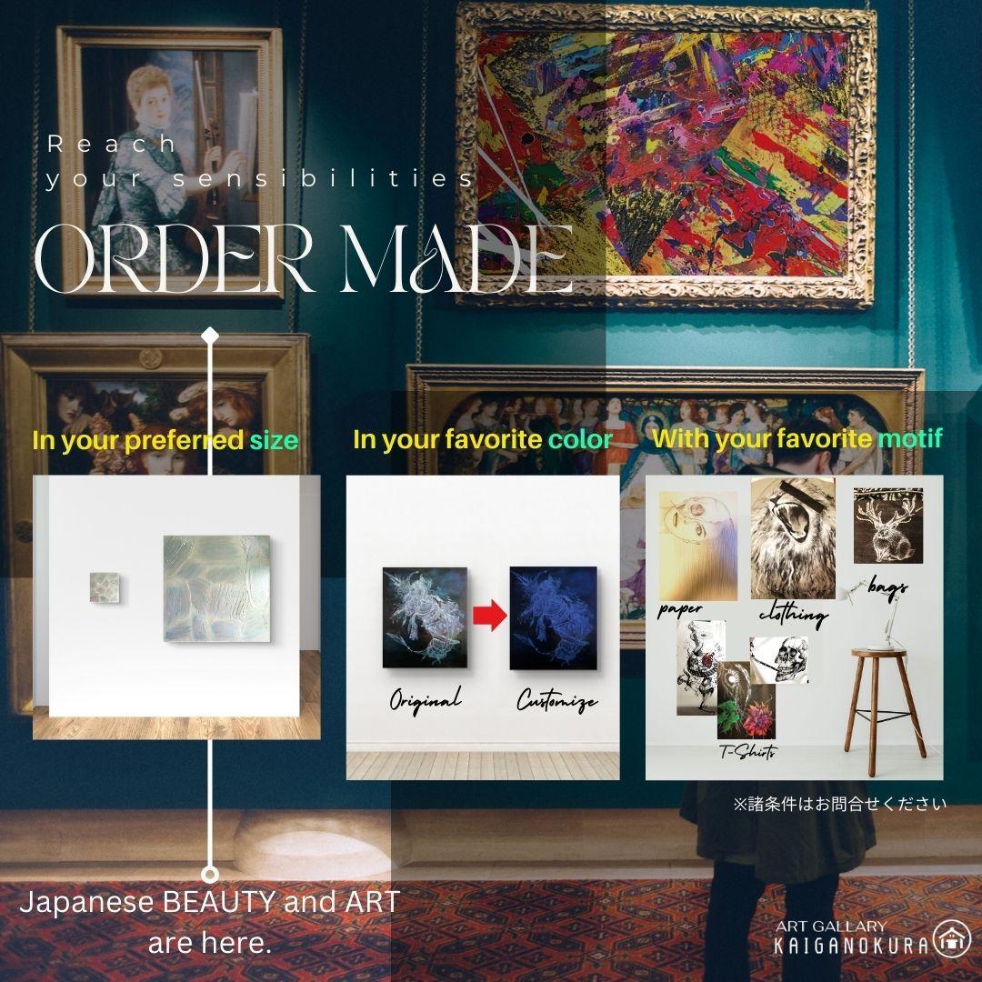 【専用】ループNo2.躍/ 抽象画 キャンバス 46×38㎝ F8 原画 モダン