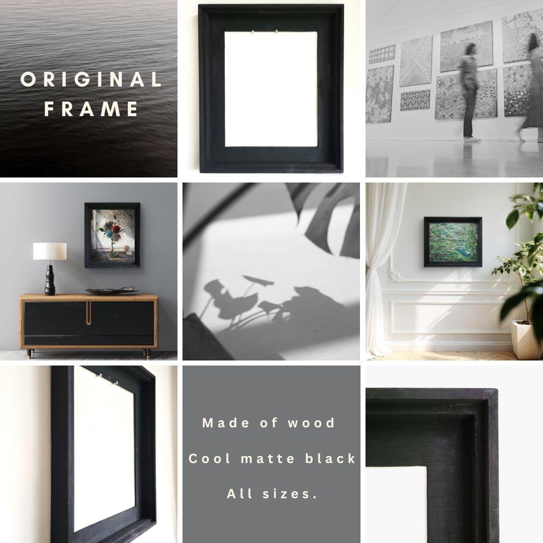 【専用】ループNo2.躍/ 抽象画 キャンバス 46×38㎝ F8 原画 モダン