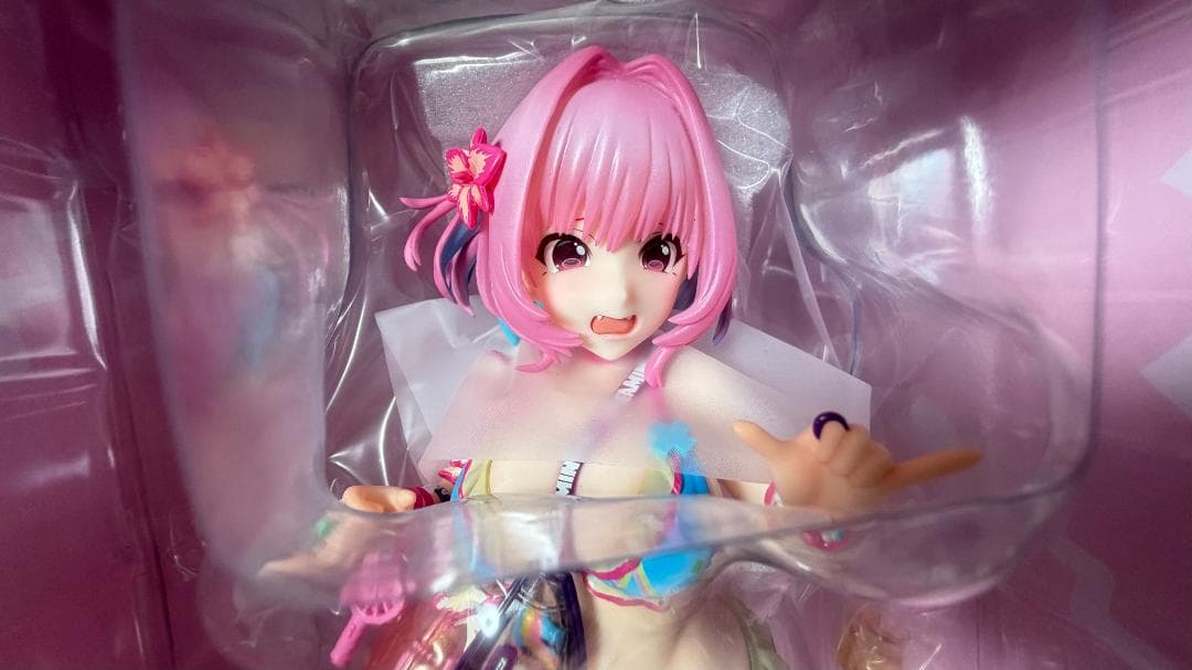 デレステ　夢見りあむ　水着商法　フィギュア　DreamTech　WAVE