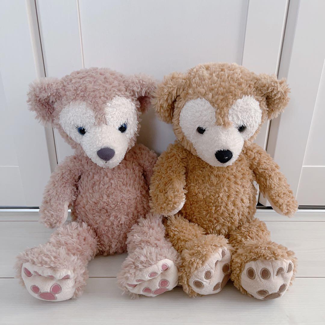 美品✨　ダッフィ　シェリーメイ　ぬいぐるみ　2点セット　ディズニー　くま