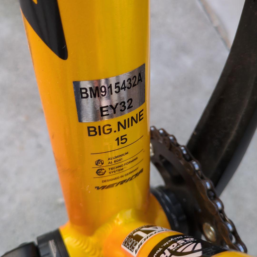 ★aki_vt135★マウンテンバイク MERIDA BIG NINE