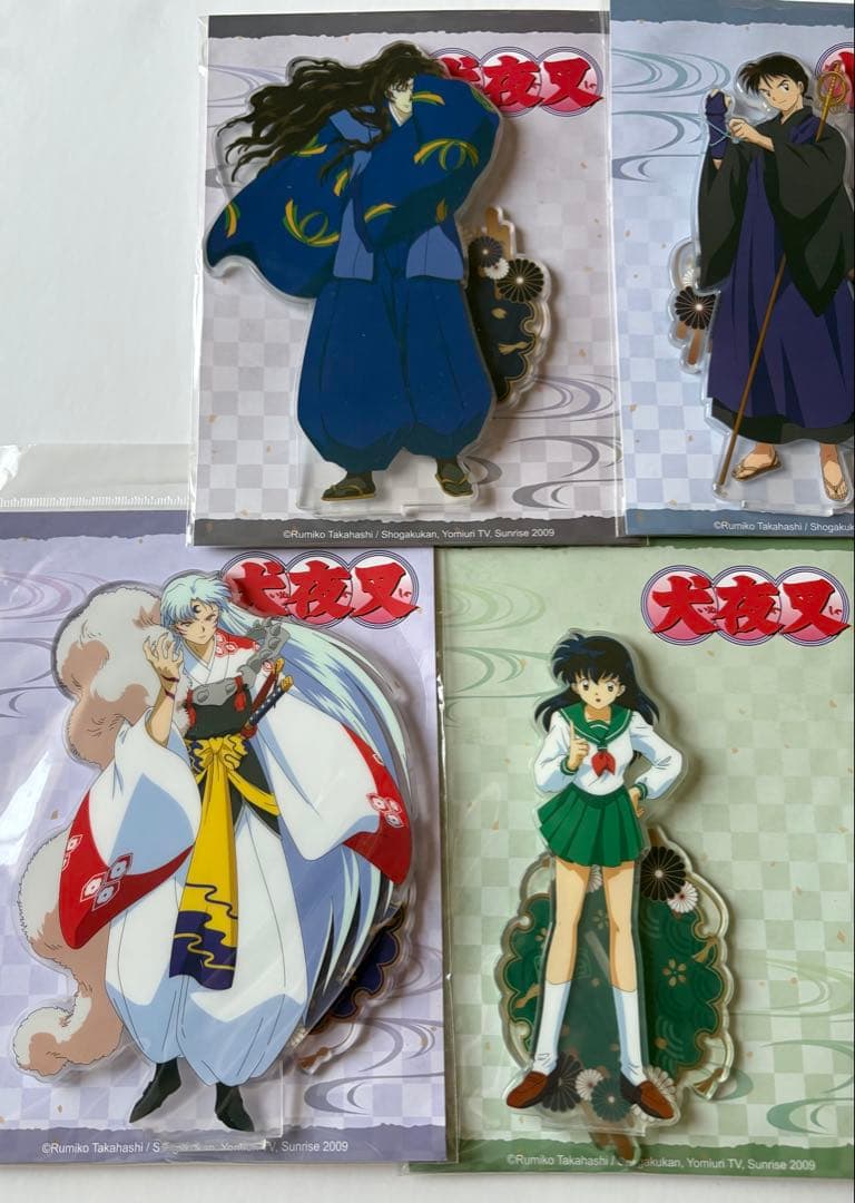 犬夜叉　犬夜叉カフェ　上海限定　アクリルスタンド　まとめ売り　殺生丸　奈落　弥勒