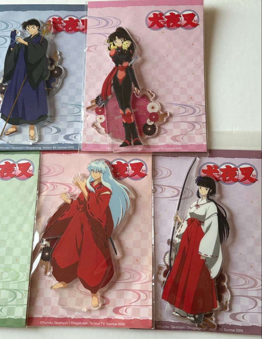 犬夜叉　犬夜叉カフェ　上海限定　アクリルスタンド　まとめ売り　殺生丸　奈落　弥勒