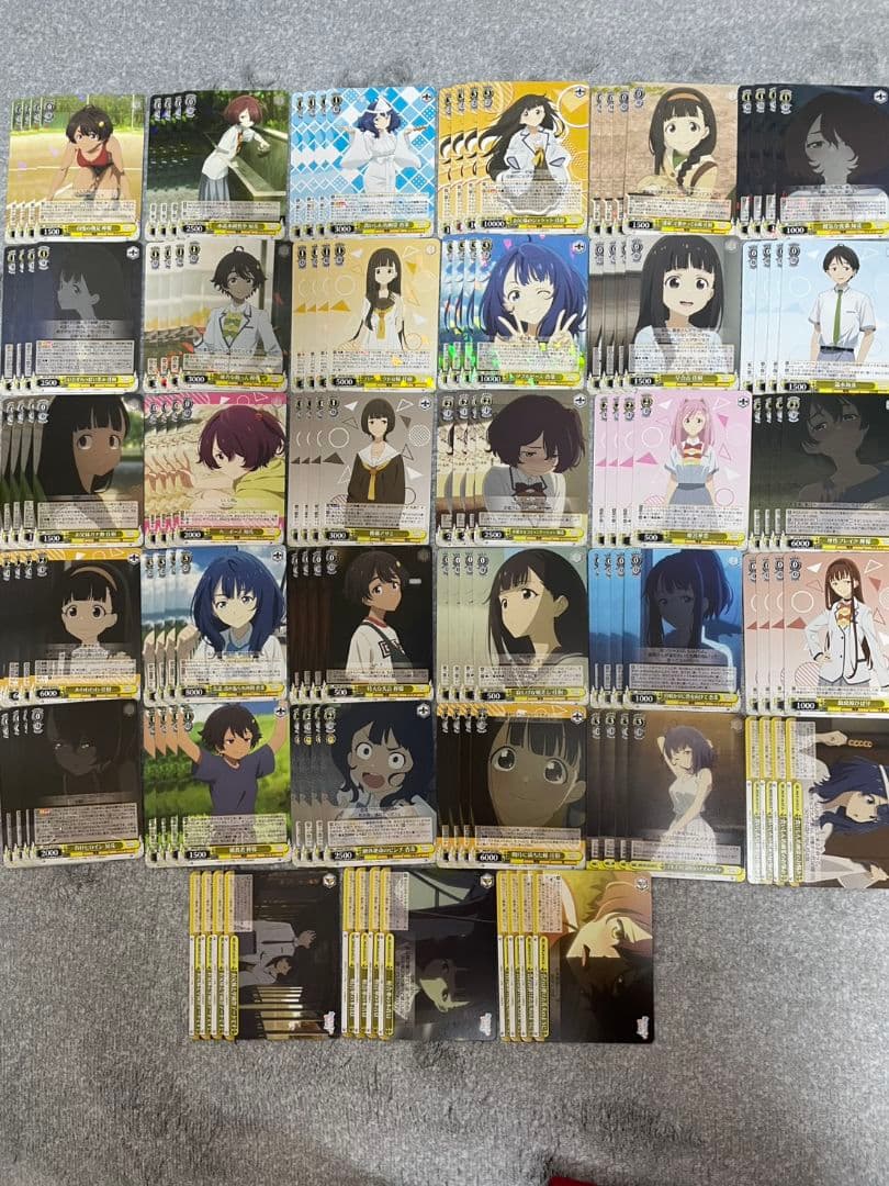 ヴァイスシュヴァルツ TD込みRR以下4コン 負けヒロインが多すぎる