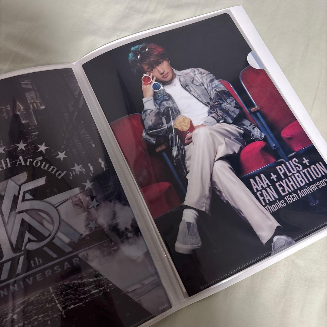 AAA西島隆弘クリアファイルコレクション