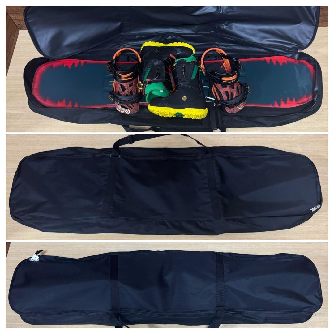 初心者オススメ　BURTON FLUX スノーボード　豪華6点セット　142cm