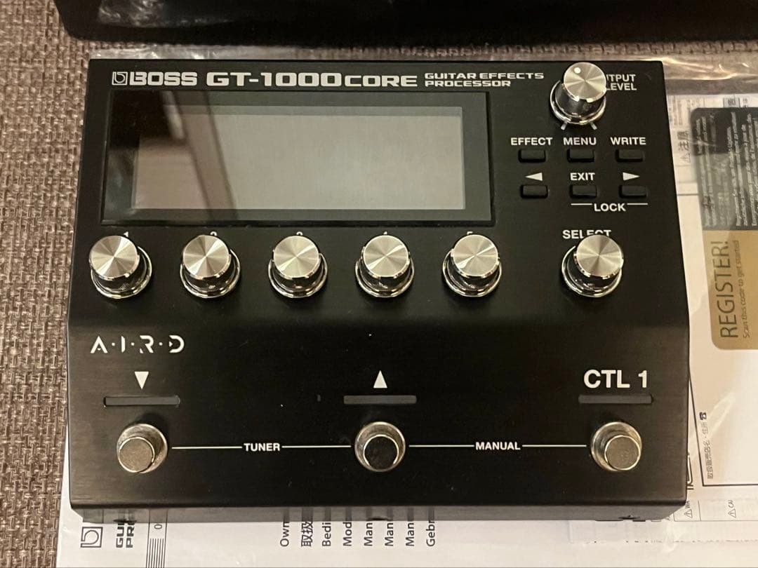 ギター BOSS gt1000 core