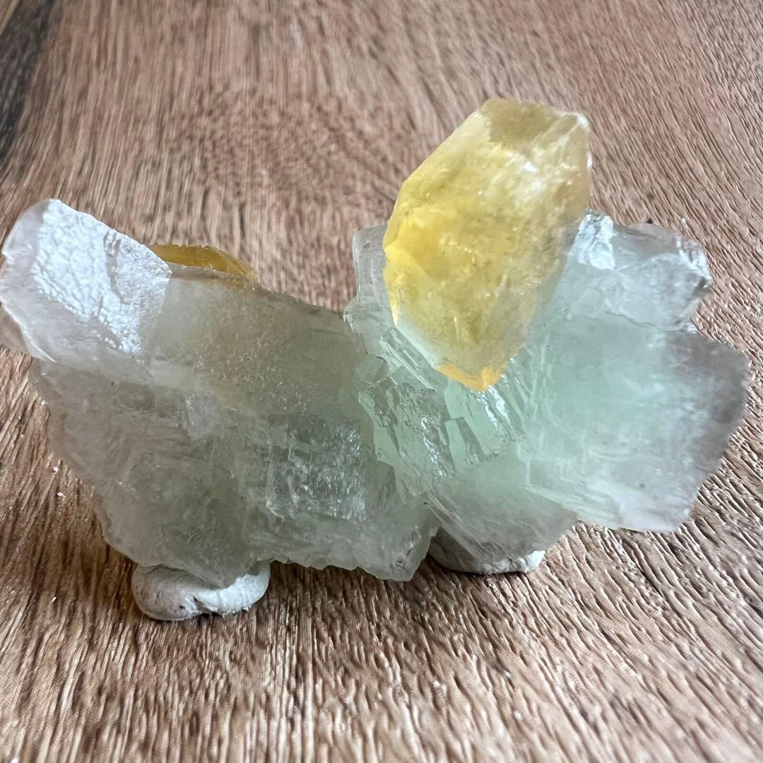 フローライト バライト R70 共生 鉱物 標本 原石