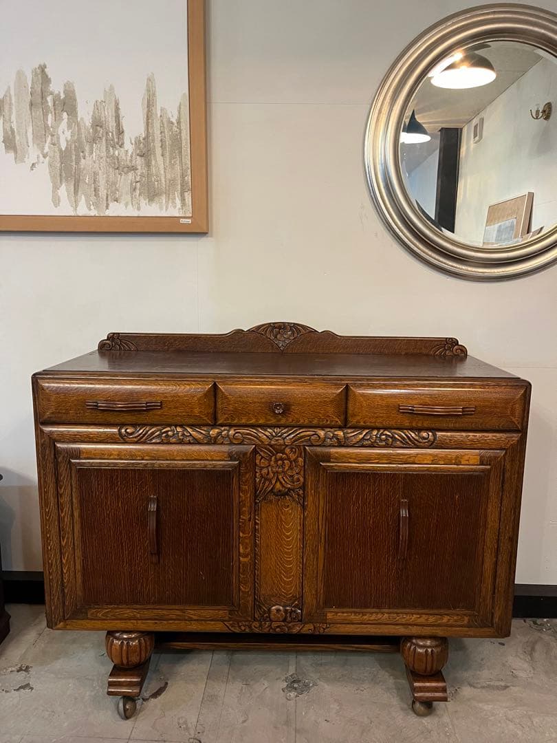 アンティークキャビネット　イギリス