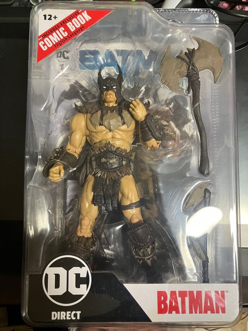 新品　マクファーレントイズ DC ページ・パンチャーズ バットマン (レア)