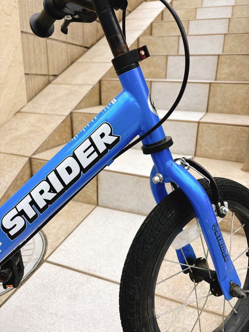 ＼STRIDER 14X ／キッズバイク★ストライダー14X★ブルー14インチ