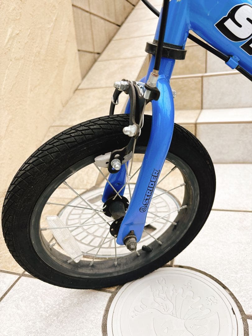 ＼STRIDER 14X ／キッズバイク★ストライダー14X★ブルー14インチ