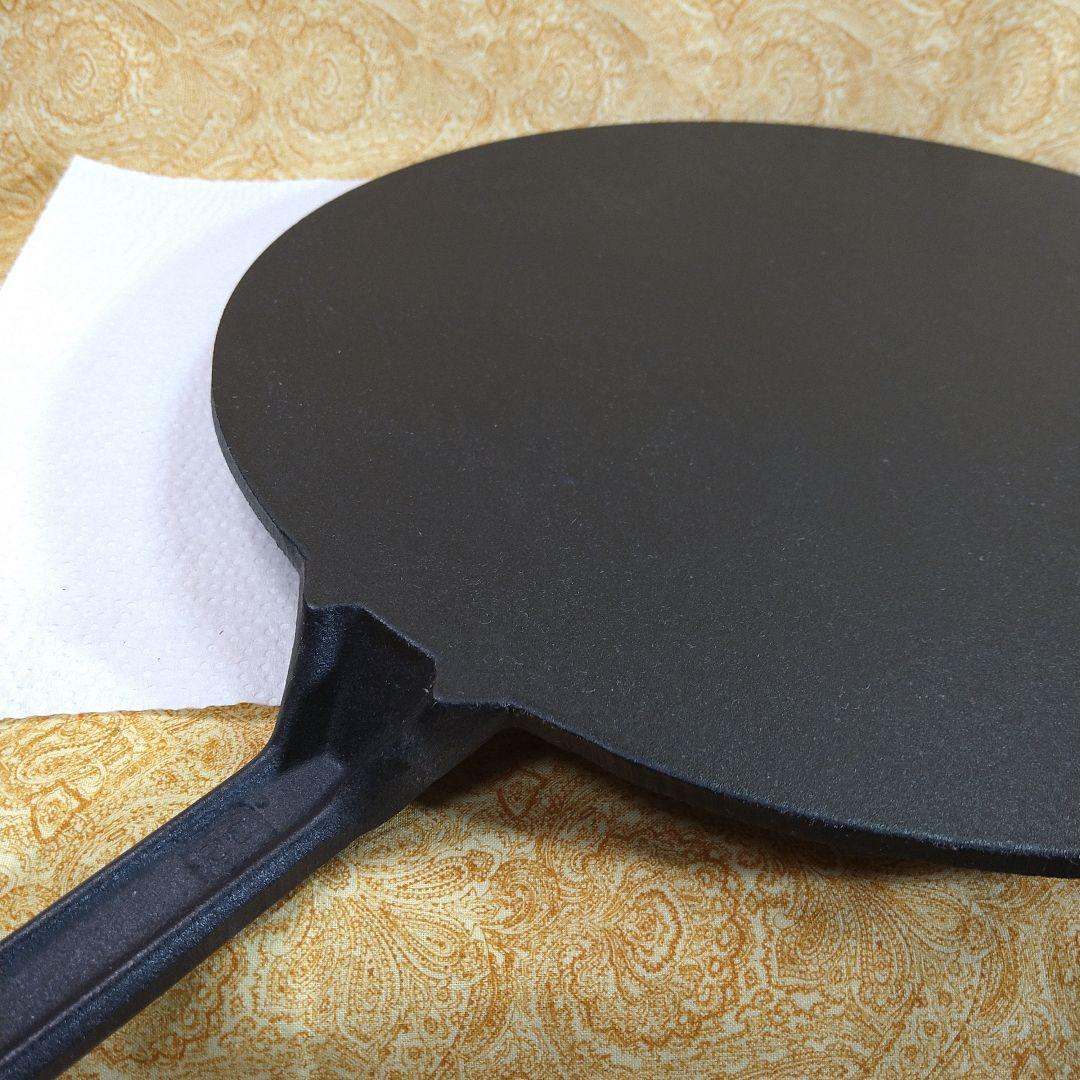 「LE CREUSET」鋳鉄 円形平グリルプレート Φ32cm