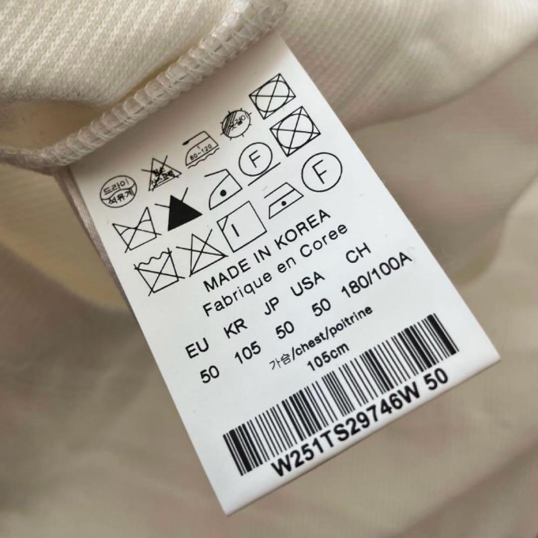 【新品】WOOYOUNGMI ラグビーシャツ 50