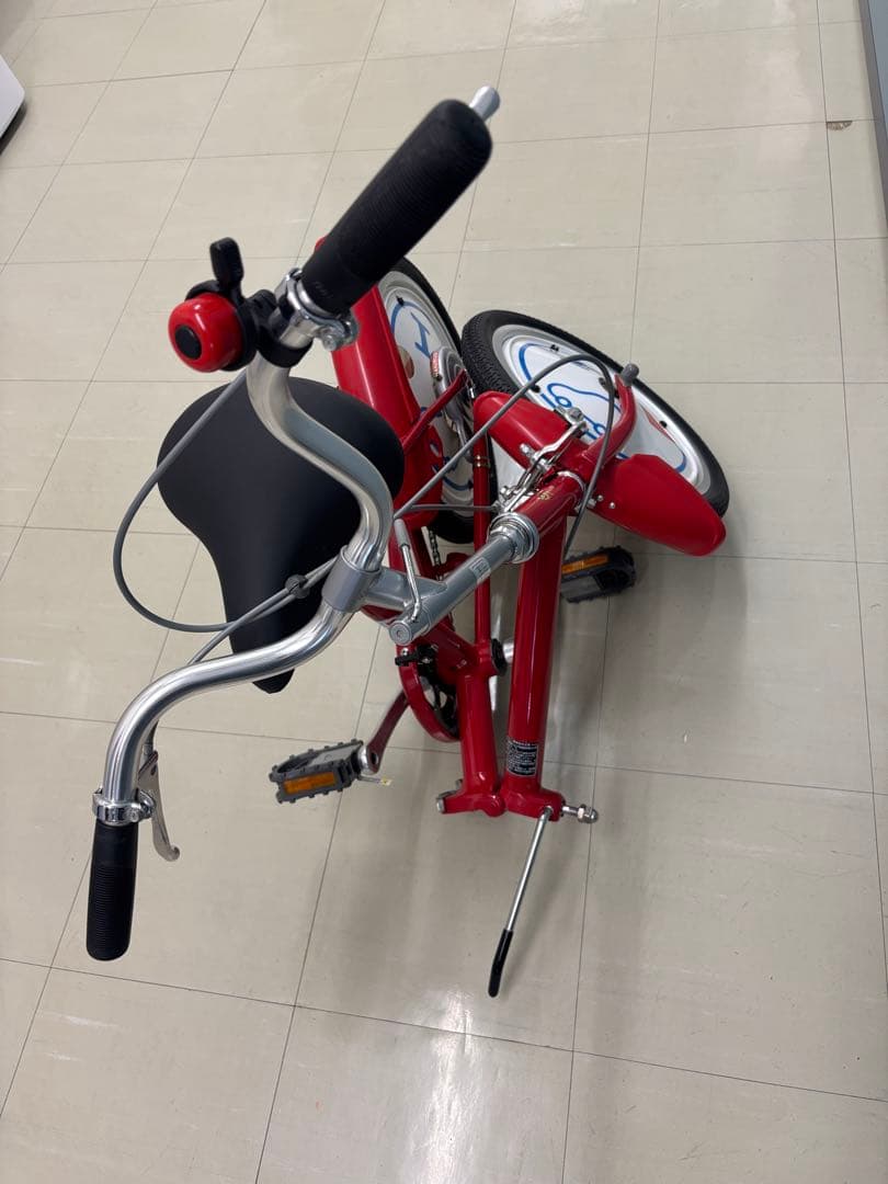 折りたたみ自転車　日産マーチ　ノベルティ