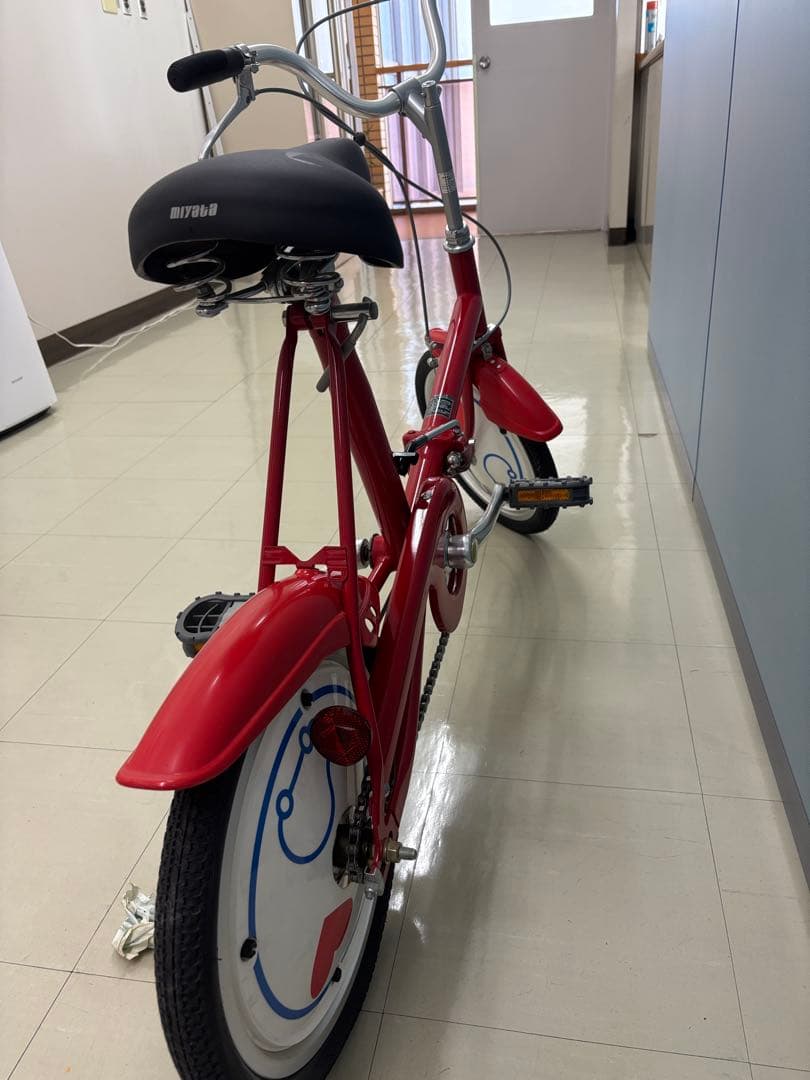 折りたたみ自転車　日産マーチ　ノベルティ