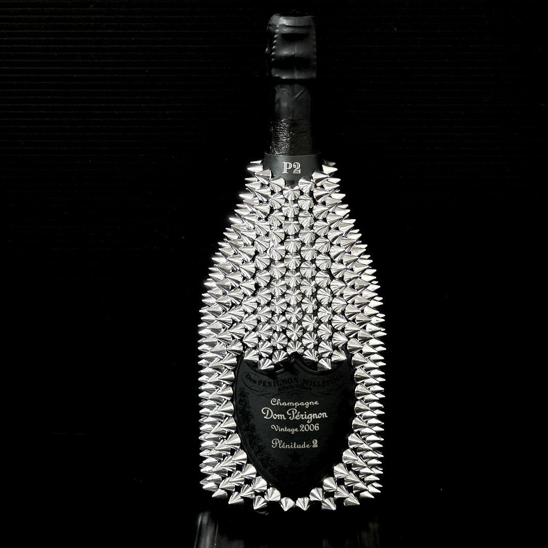 【24時間以内発送】ドンペリ P2 シルバースタッズ リシュリンクボトル