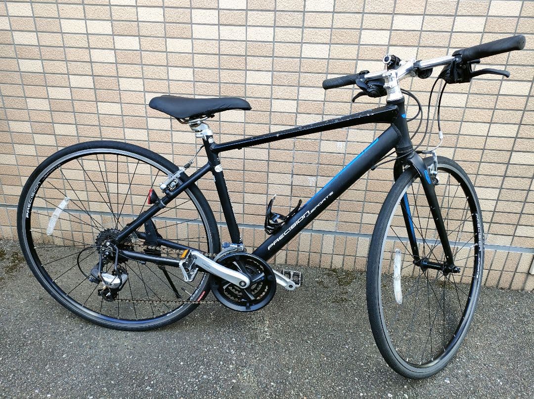 美品✨クロスバイク マットブラック 福岡市内と周辺限定配送