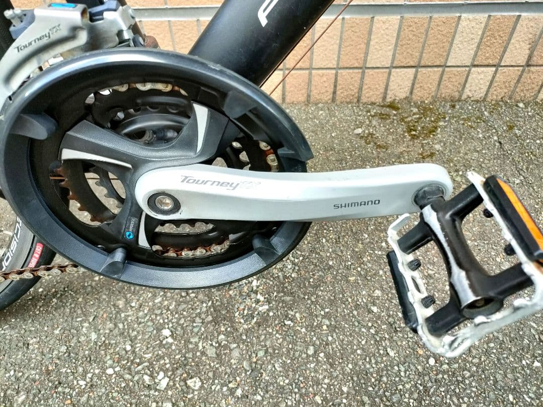 美品✨クロスバイク マットブラック 福岡市内と周辺限定配送