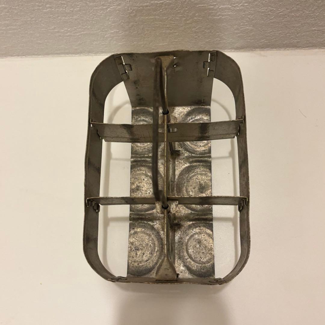 【7up セブンアップ】瓶ボトルキャリーケース　ヴィンテージ品