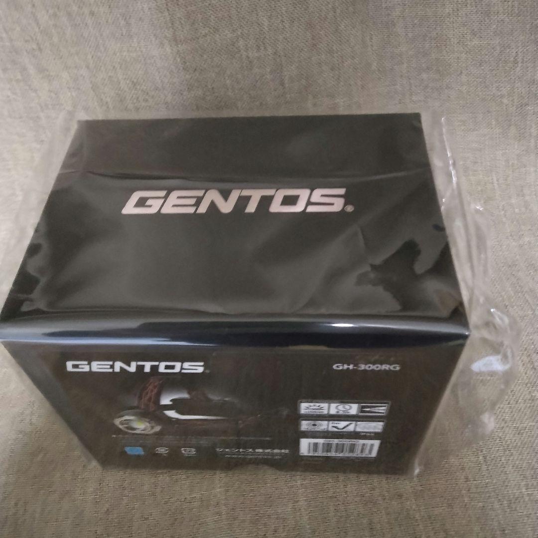 GENTOSヘッドライト　GH-300RG　ジェントス
