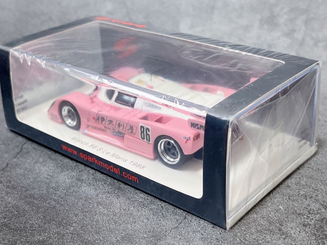 スパーク　1/43 March Nissan 88 S ルマン 伊太利屋