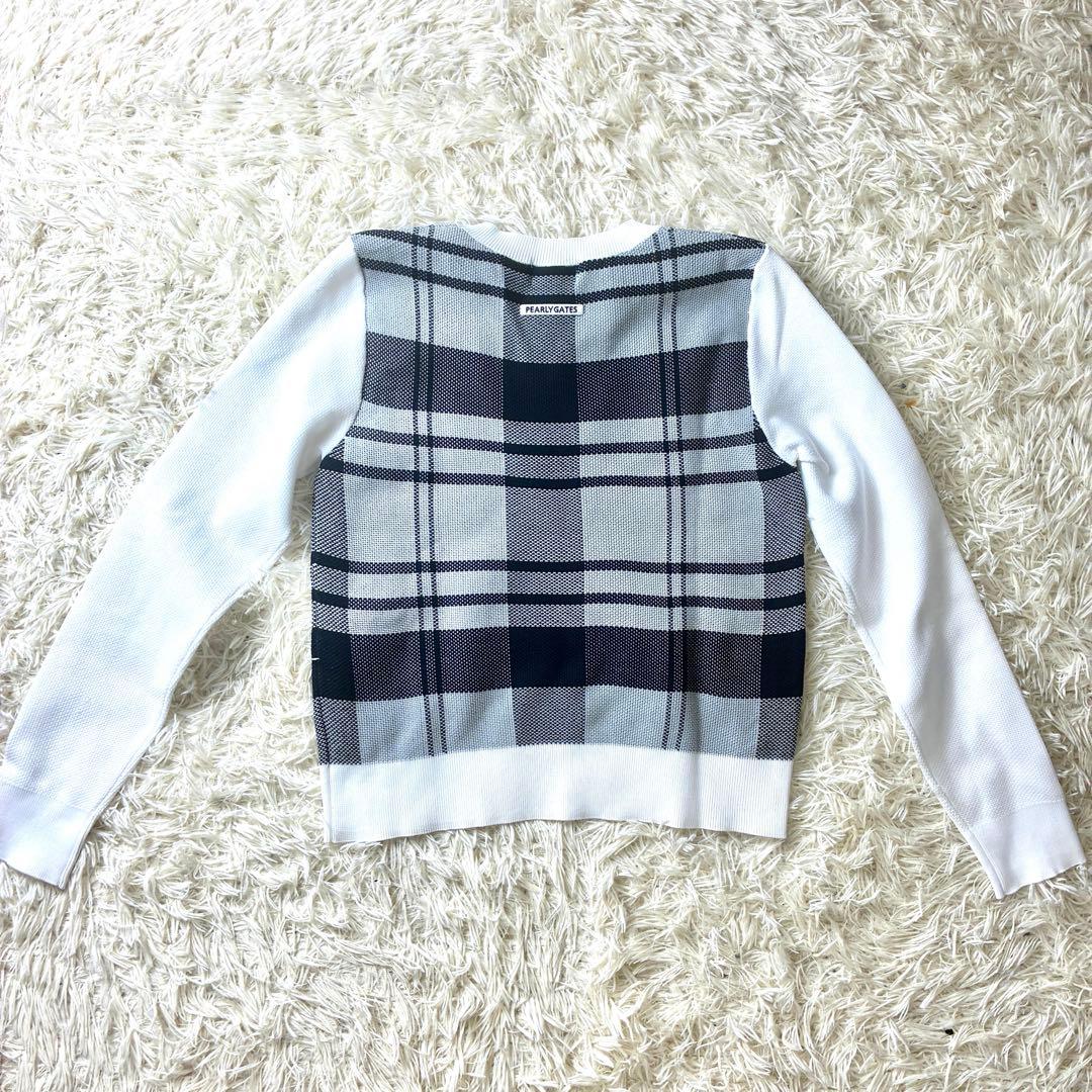 パーリーゲイツ 秋冬 レディース ゴルフウェア セットアップ チェック Sサイズ