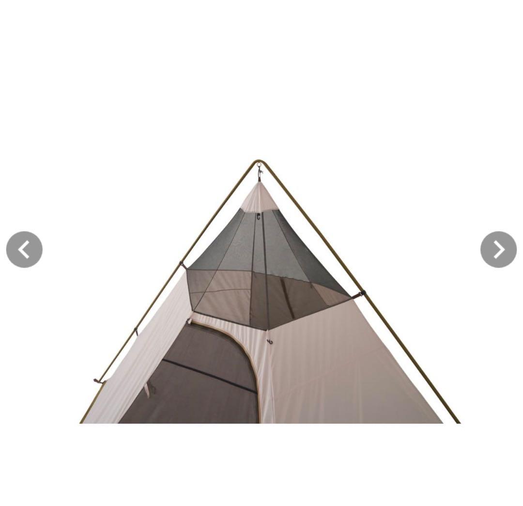 美品　VポールTepee400 テント、グランドシート、インナーマットのセット