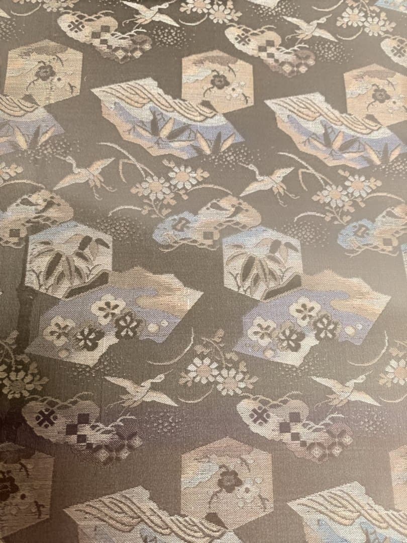 桃の節句　立ち雛の掛け軸