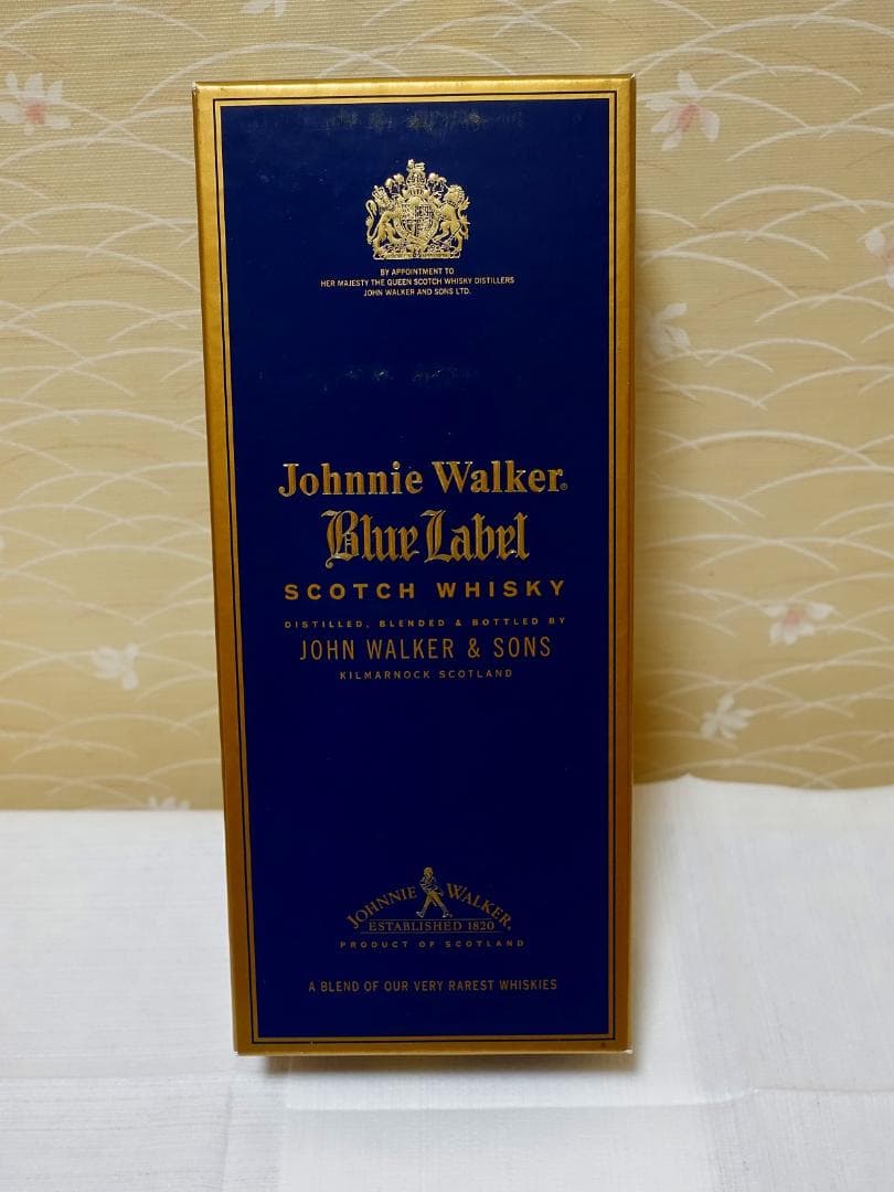 【旧ボトル】Johnnie Walker Blue Label 750ml