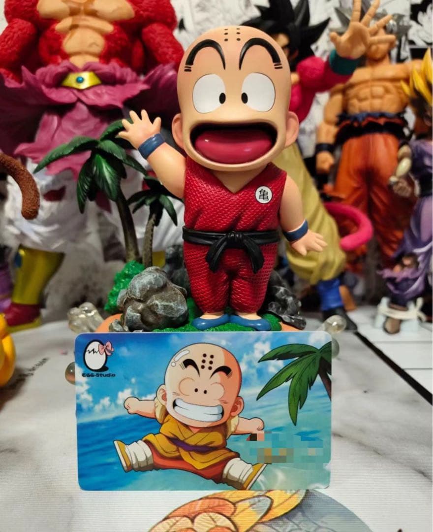 ドラゴンボール クリリン ガレキ ガレージキット スタチュー X⑦