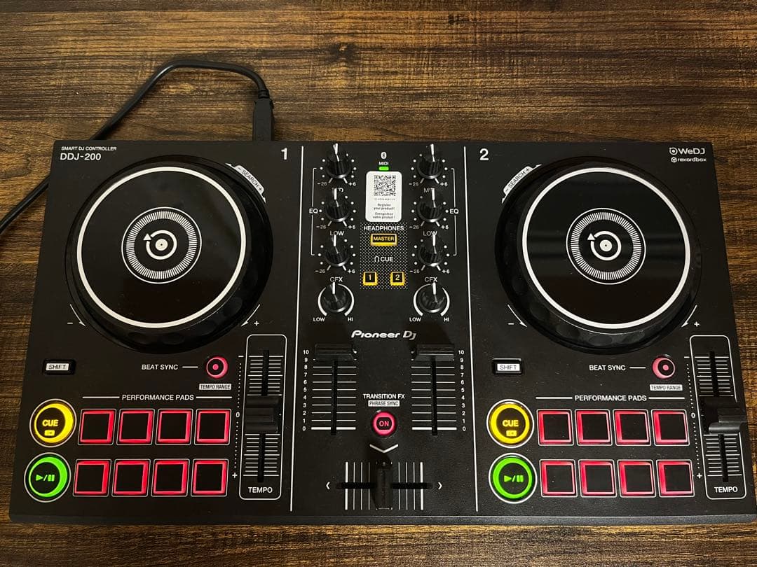 Pioneer DDJ-200 DJコントローラー 2023年製