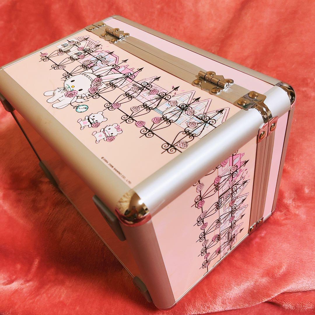 希少レア　チャーミーキティ　ウサミミ　コスメボックス　収納ケース　サンリオ