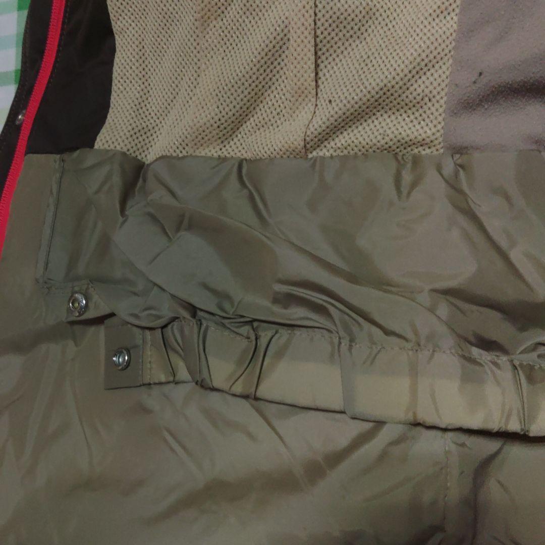 ピンク スキーウェアセット ファー付き上下L